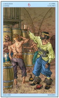 Шестерка кубков